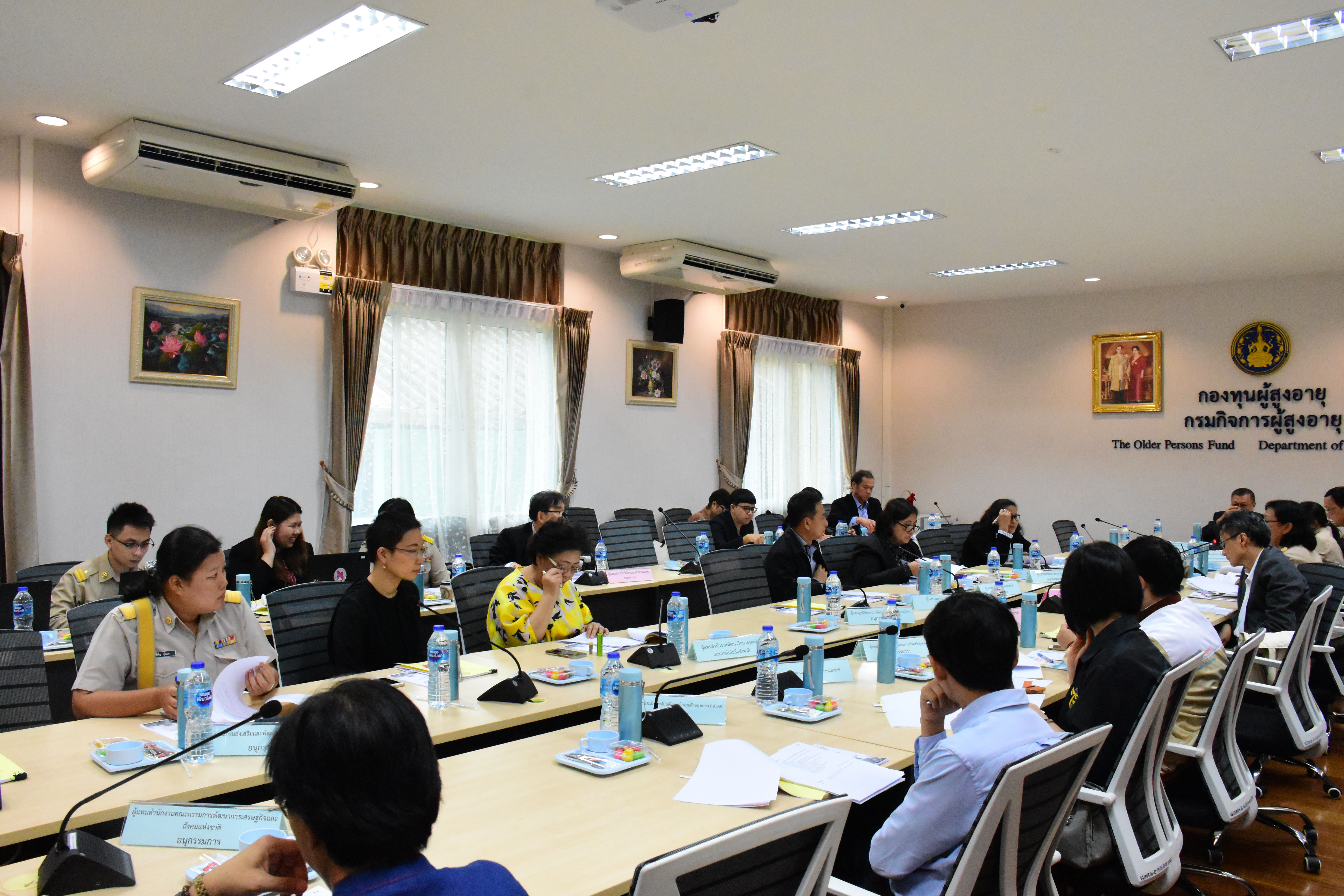 การประชุมคณะอนุกรรมการด้านการจัดทำประเด็นข้อมูลเพื่อพัฒนางานด้านผู้สูงอายุไทย ครั้งที่ ๑/๒๕๖๑ 
