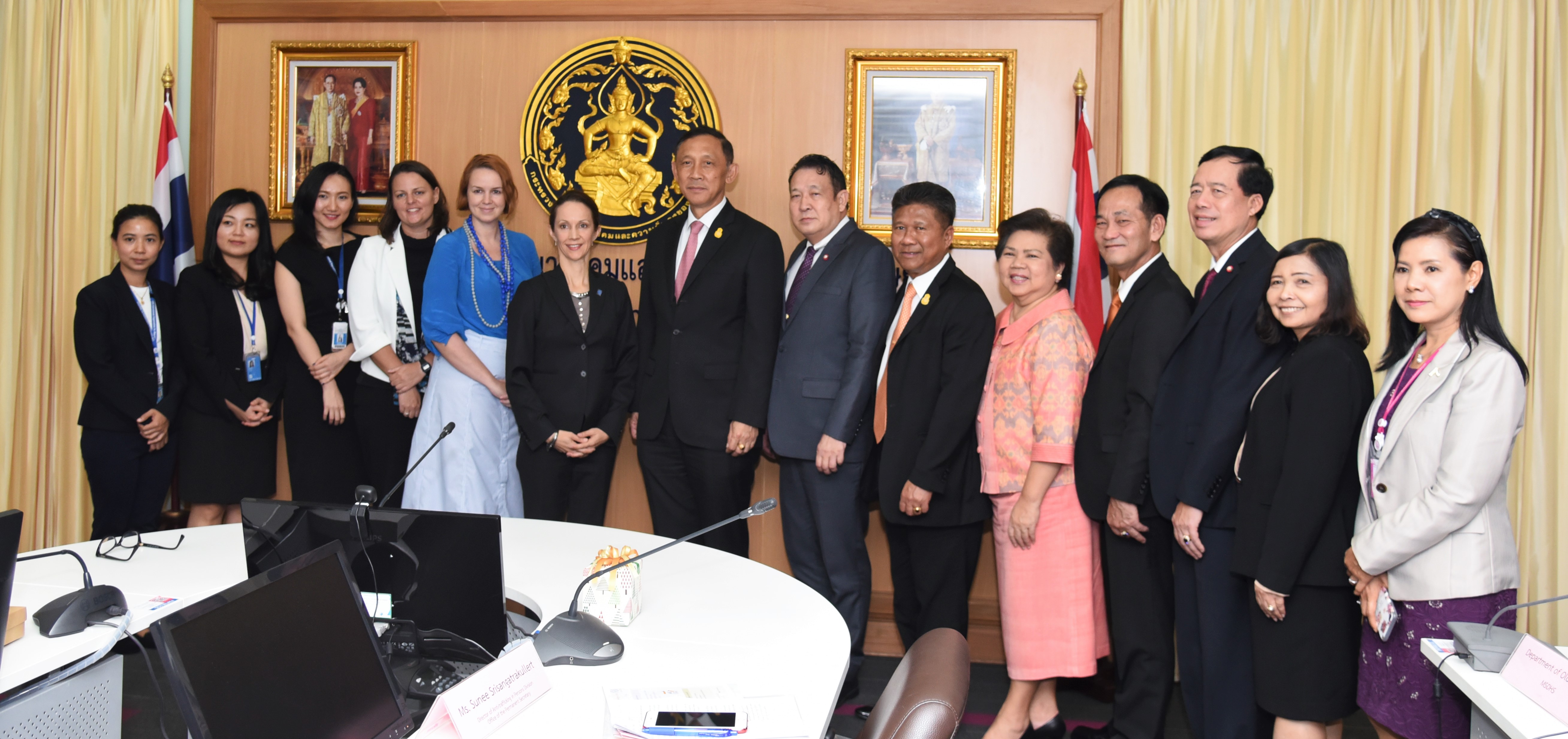 พม. ร่วมมือสำนักงานองค์การระหว่างประเทศเพื่อการโยกย้ายถิ่นฐาน (IOM) ประจำประเทศไทย