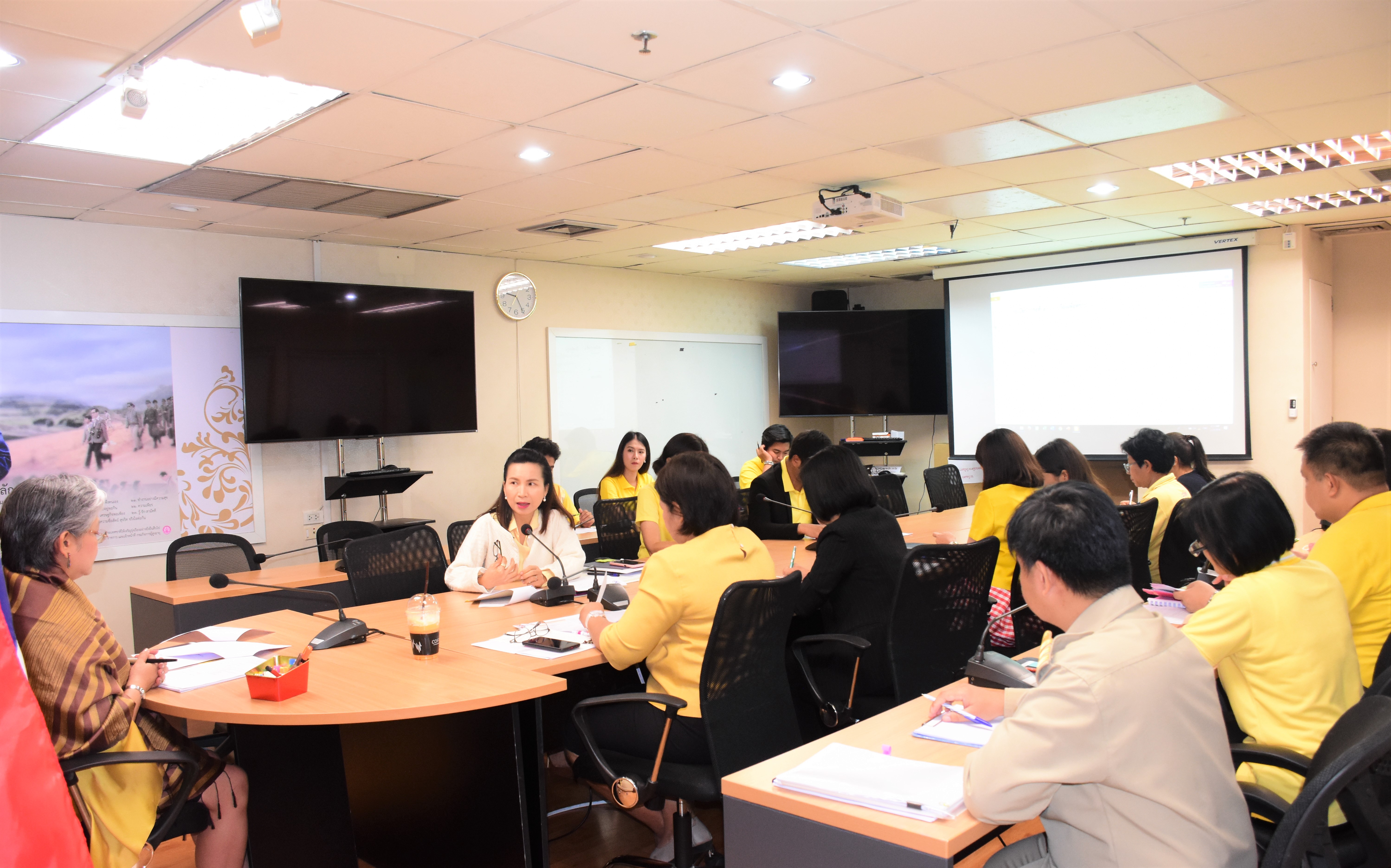 ประชุมติดตามความก้าวหน้าการเตรียมการจัดงาน  “ Thailand Social Expo 2019 ร่วมกับคณะทำงานฝ่ายต่างๆของกรมกิจการผู้สูงอายุ 