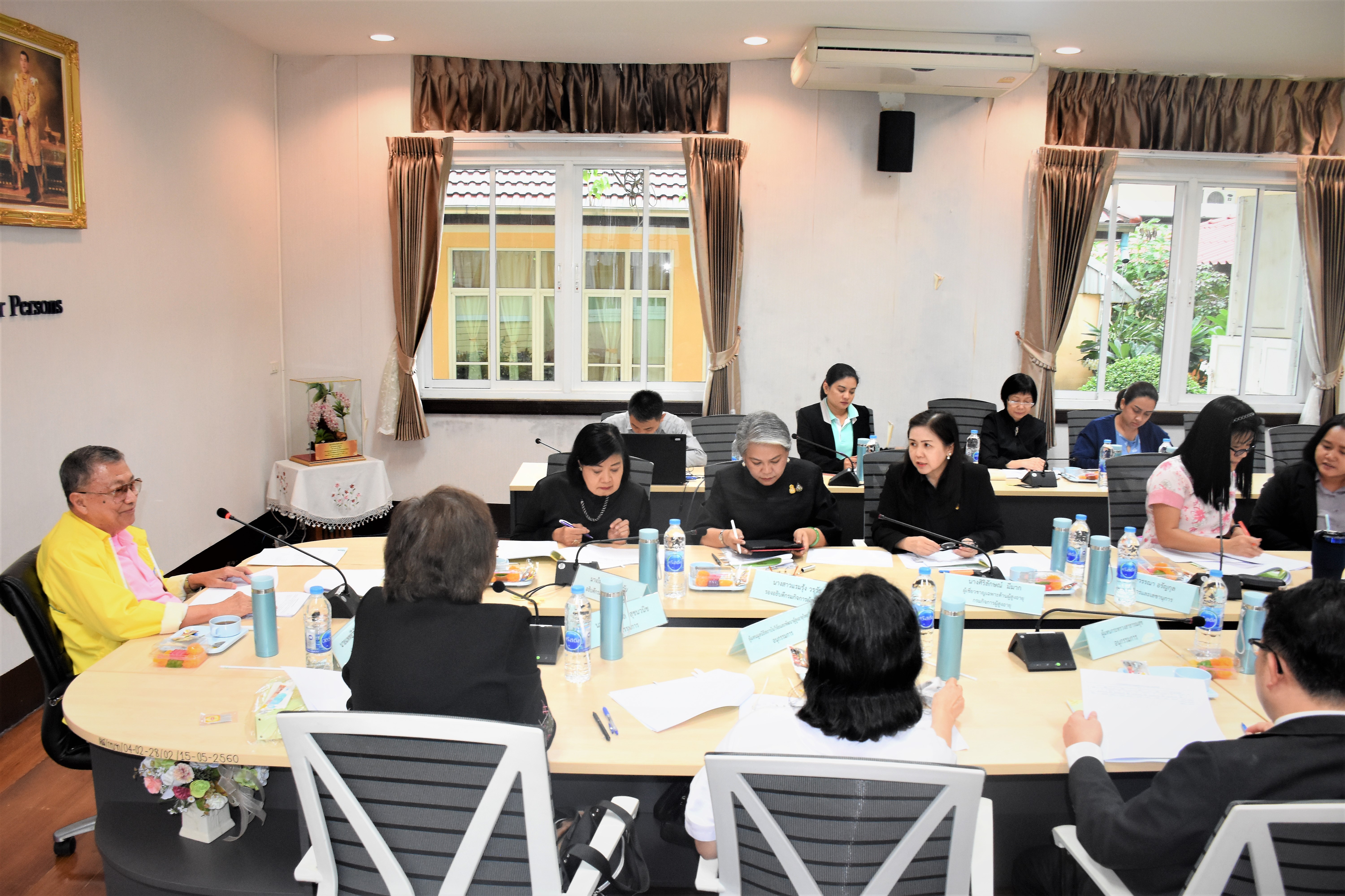 ประชุมคณะอนุกรรมการด้านการจัดทำประเด็นข้อมูลเพื่อพัฒนางานด้านผู้สูงอายุไทย ครั้งที่ ๔/๒๕๖๒ 