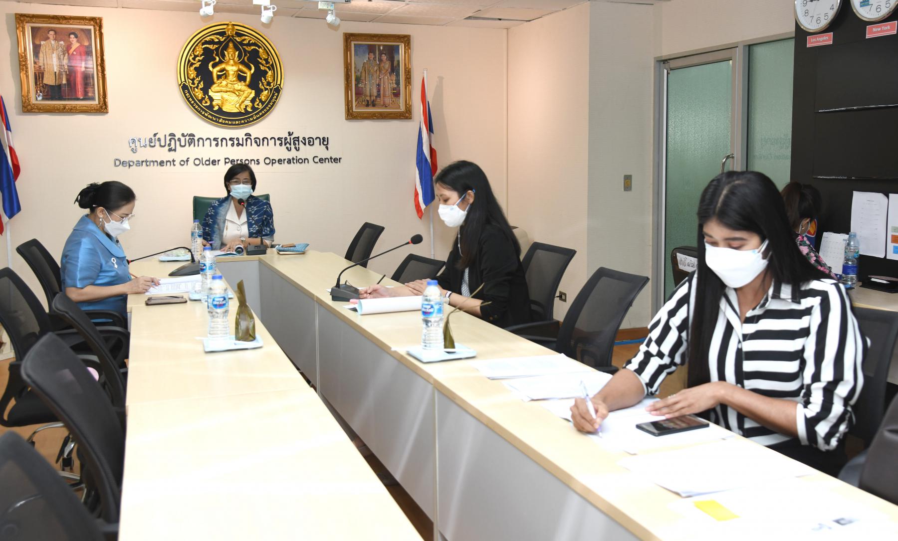 การประชุมคณะทำงานจัดประกวดหนังสั้น ภายใต้คณะทำงานจัดสมัชชาผู้สูงอายุระดับชาติ ปี 2564 ครั้งที่ 3/2564 (สมัชชาสังคมสูงวัยคนไทยอายุยืน)